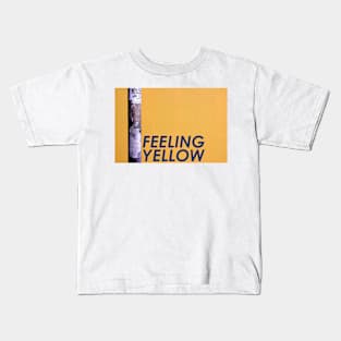 FEELING YELLOW Kids T-Shirt